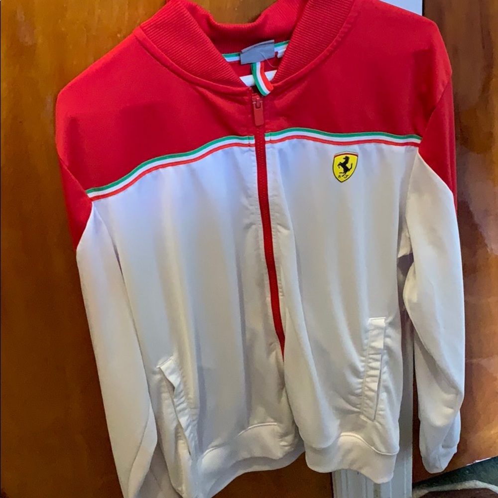 Puma-Ferrari Track Jacket size large